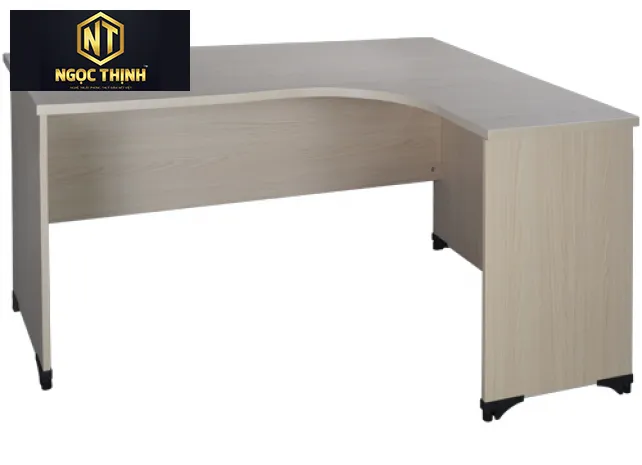 Bàn lượn gỗ công nghiệp Melamine hình chữ L ATL14 & ALT16